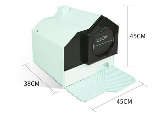 Enclosed Pet Oasis: The Ultimate Odor-Free Cat Litter Box