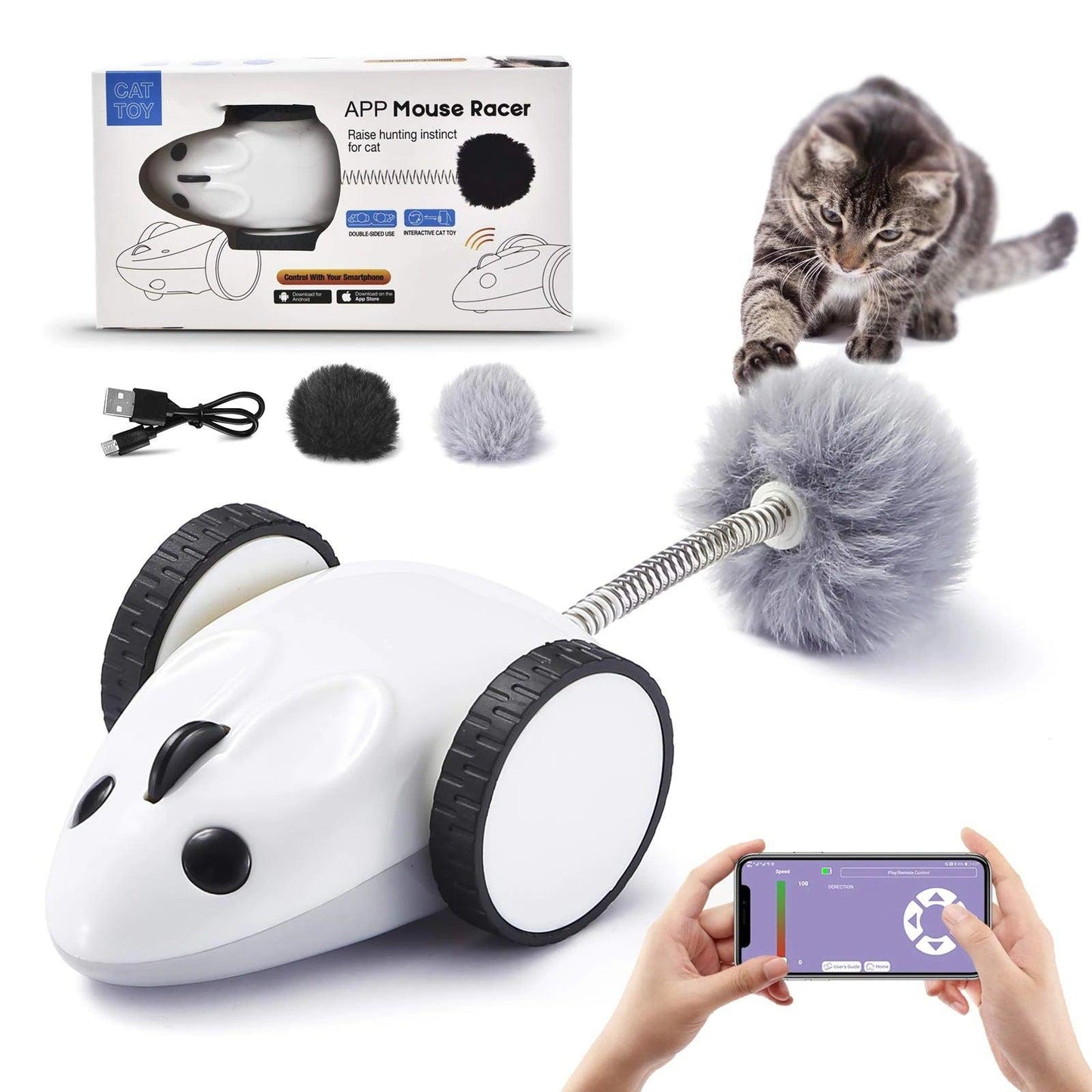 Electric Whisker Wonderland Cat Toy