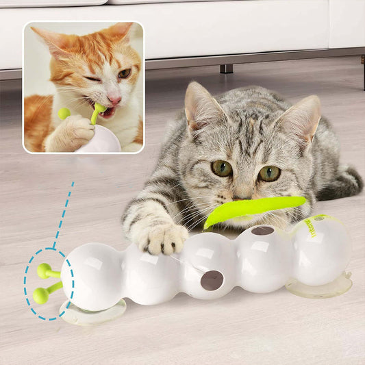 Teasing Cat Toy Automatic Pes Toy With Tail Motion Activated Kitten