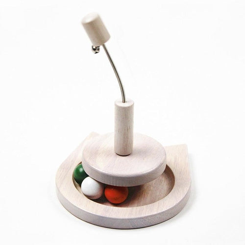 Whimsicat Wooden Interactive Cat Toy