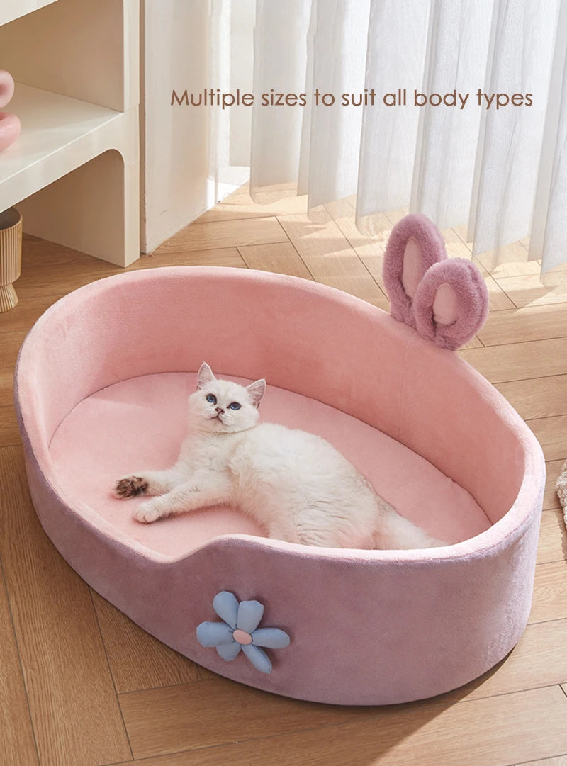 Detachable Washable Dog Sleeping Bed