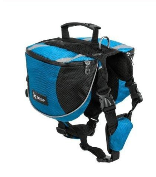 Adventure Paws Pet Harness With Built-In Backpack