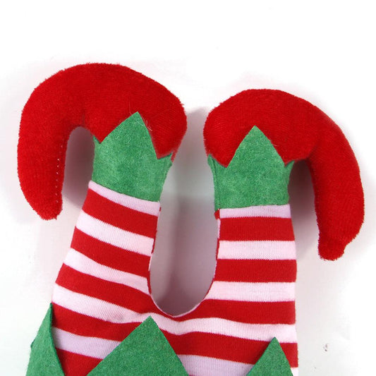 Pet Christmas Dress Up Set: Festive Hat And Funny Striped Clown