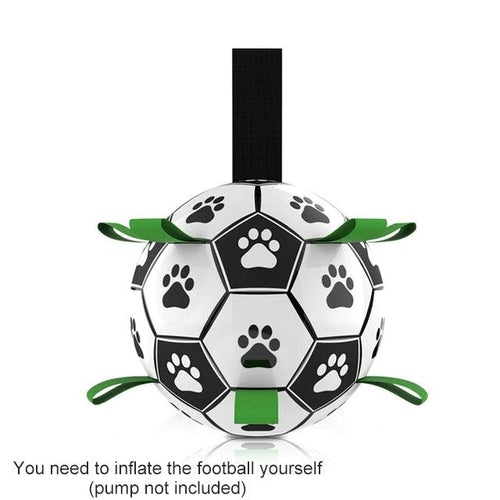Interactive Dog Soccer Ball: Durable, Soft, And Engaging Pet Toy