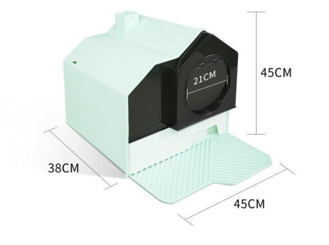 Enclosed Pet Oasis: The Ultimate Odor-Free Cat Litter Box