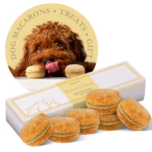 Dog Macarons - Box of 6