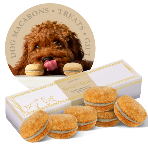 Dog Macarons - Box of 6