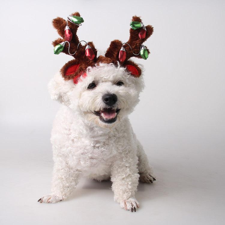 Festive Reindeer Pet Hairpin: The Perfect Christmas Accessory For Dogs