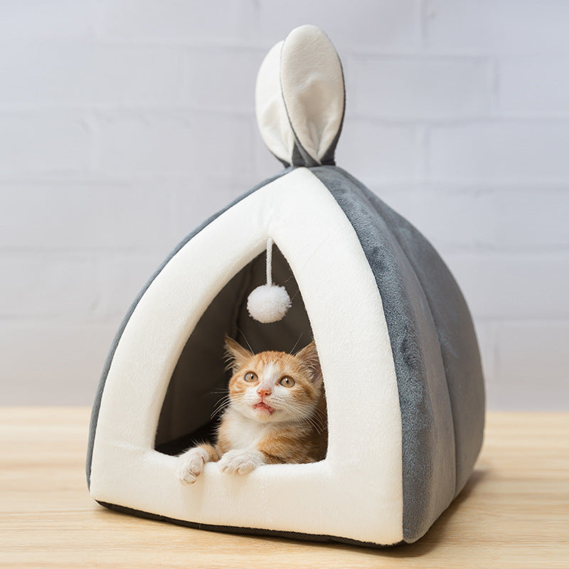 portable cat bed small kennel