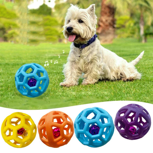 Dog Chew Ball Toy TPR Pets Interactive Training Toys For Small Large