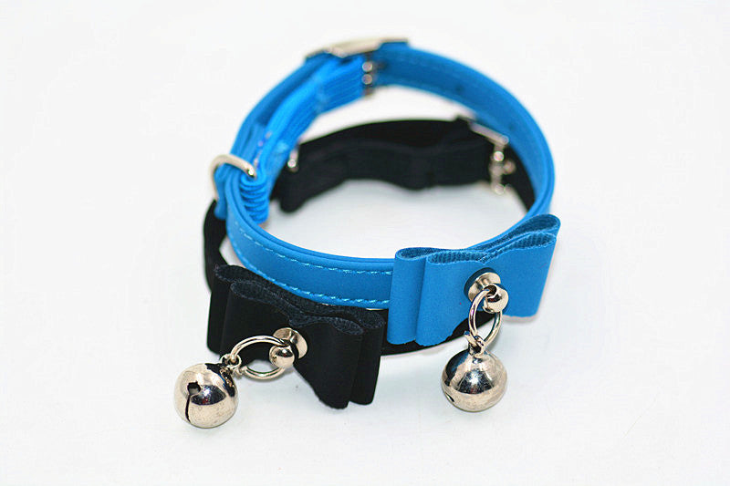 Hot Pet Collar Bow Tie Bell Collar Cute Bell Small Dog Collar,collar,
