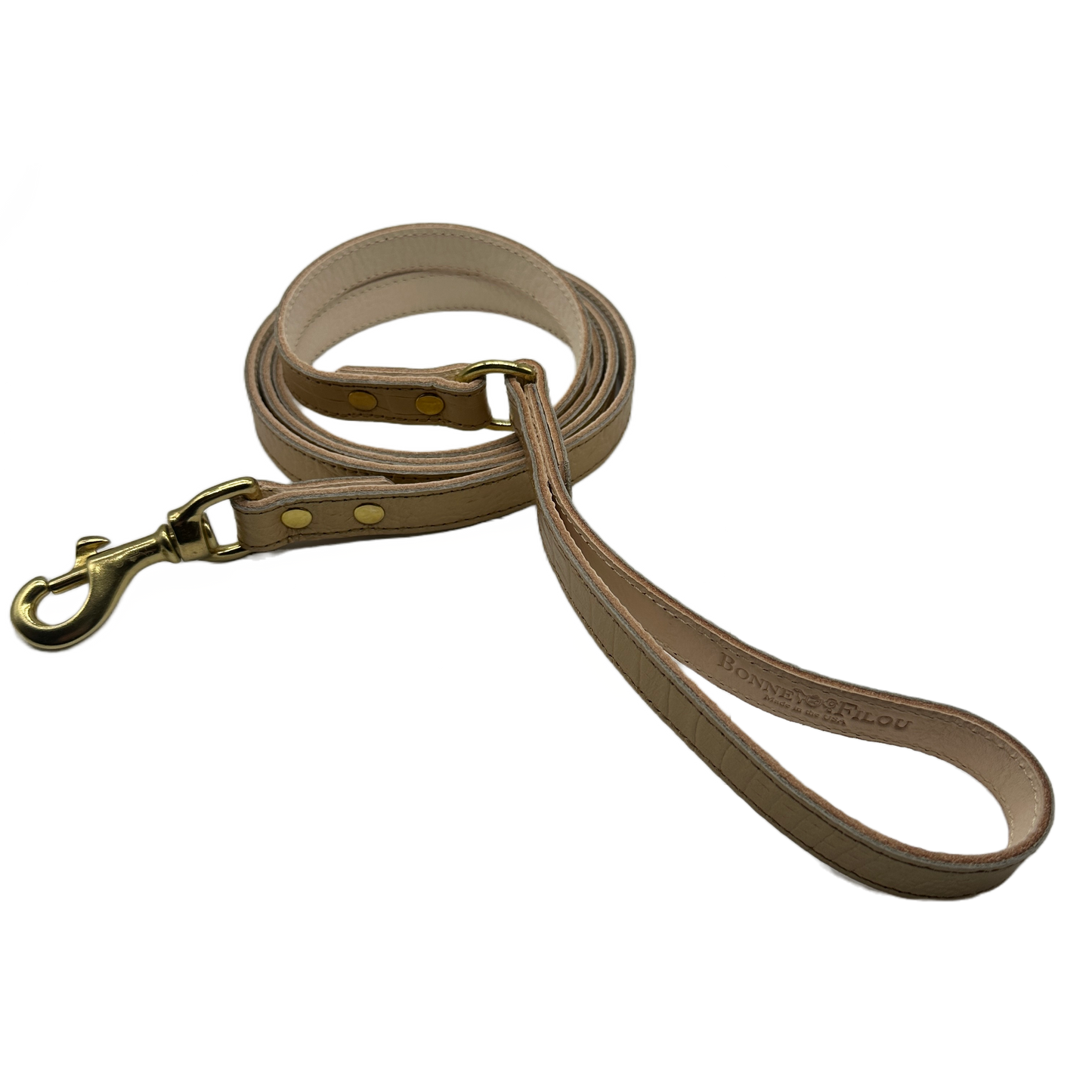 Croc Leather Dog Leashes