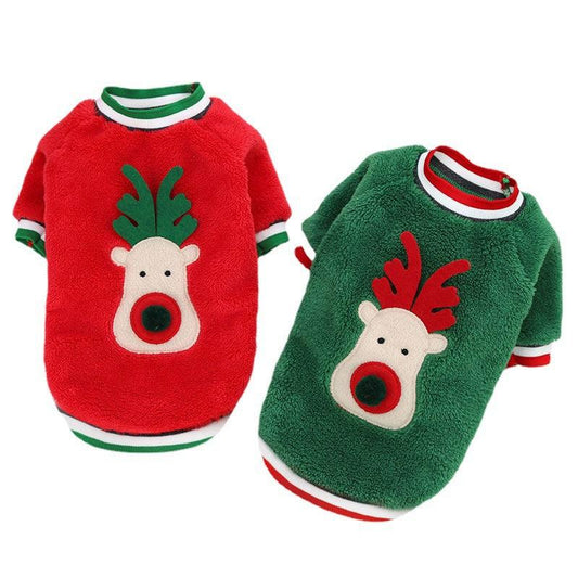 Festive Furry Friend Christmas Sweater