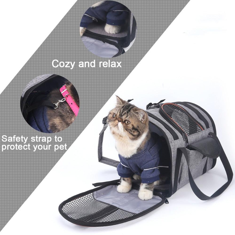 Multi-Purpose Portable Pet Travel Carrier: The Ultimate Foldable