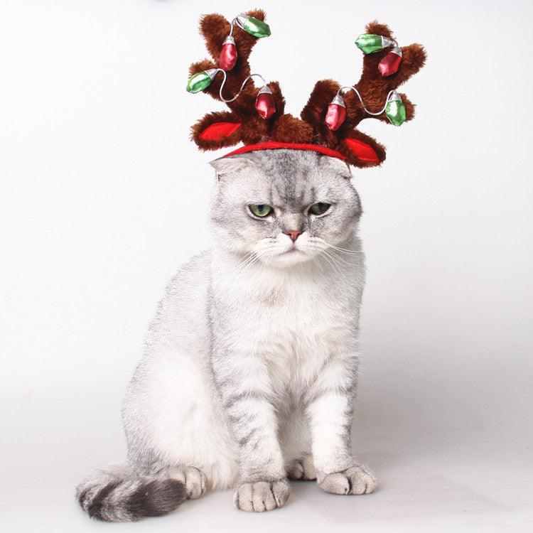 Festive Reindeer Pet Hairpin: The Perfect Christmas Accessory For Dogs