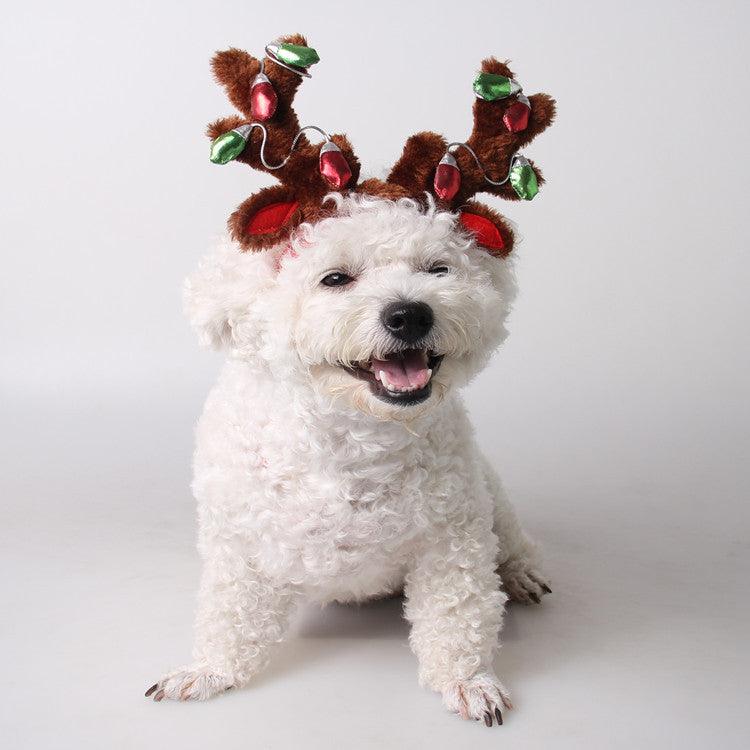 Festive Reindeer Pet Hairpin: The Perfect Christmas Accessory For Dogs