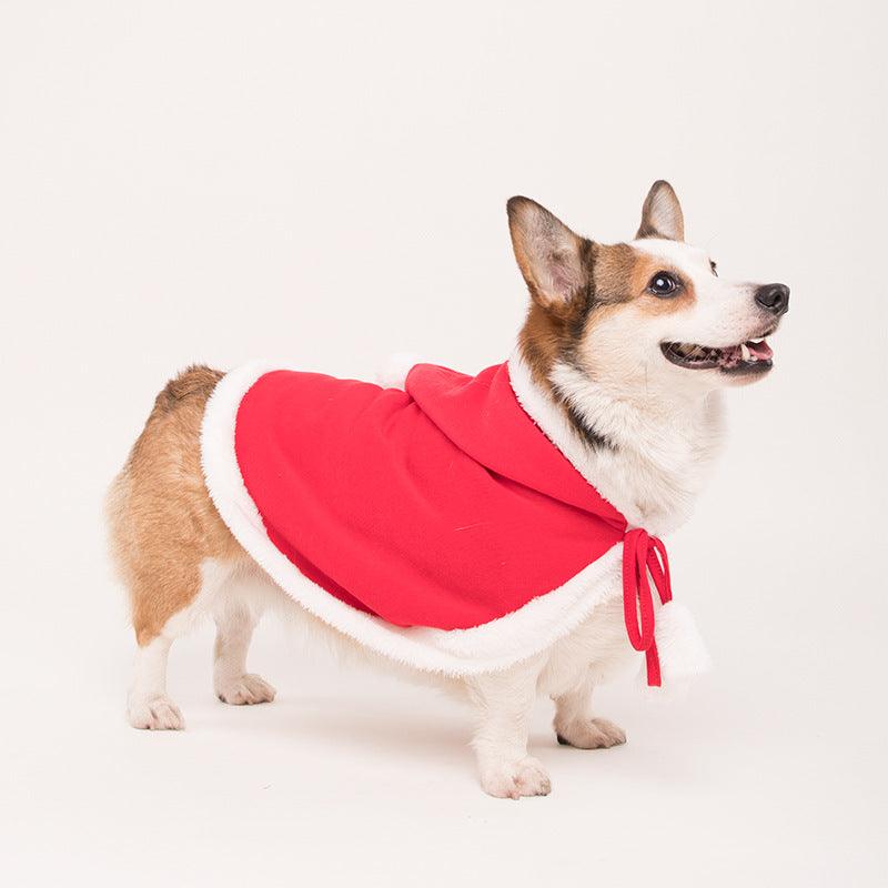 Festive Pet Christmas Cloak - Create A Joyful Atmosphere For Your