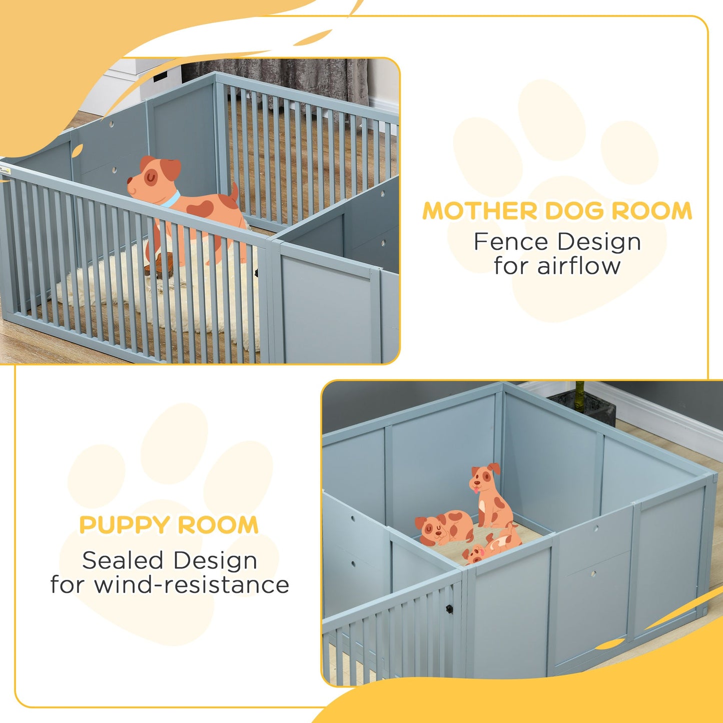 Dog Egg Crates For Mothers, Newborn Puppy Supplies And Essentials