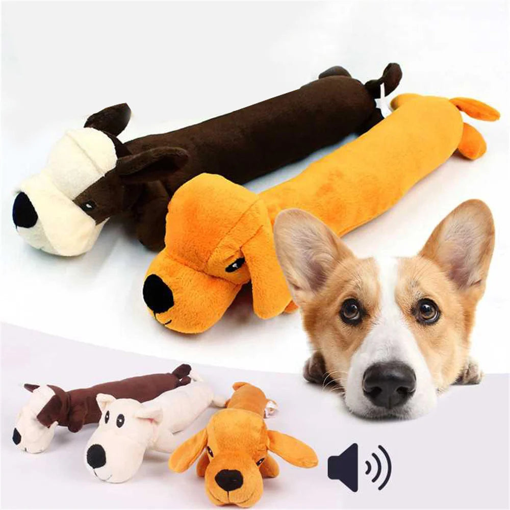 Plush Filled Pet Chew Toys for Small Dogs