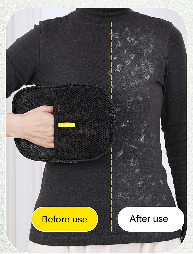 Pet Grooming Gloves Static Dedusting Brush