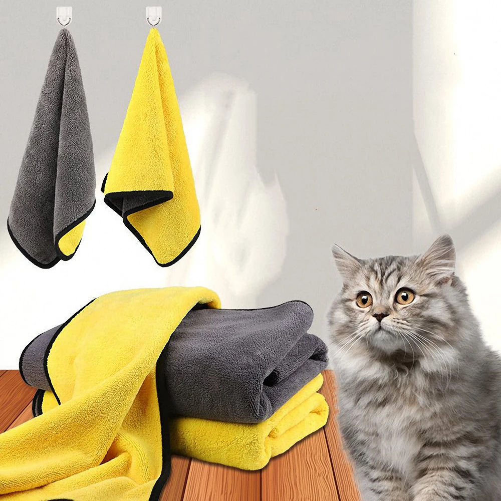 Pet Bath Towel Soft Microfiber
