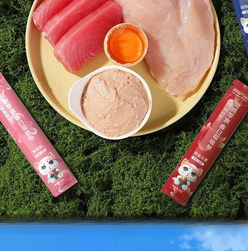 Cat Snacks Nutrition Supplements