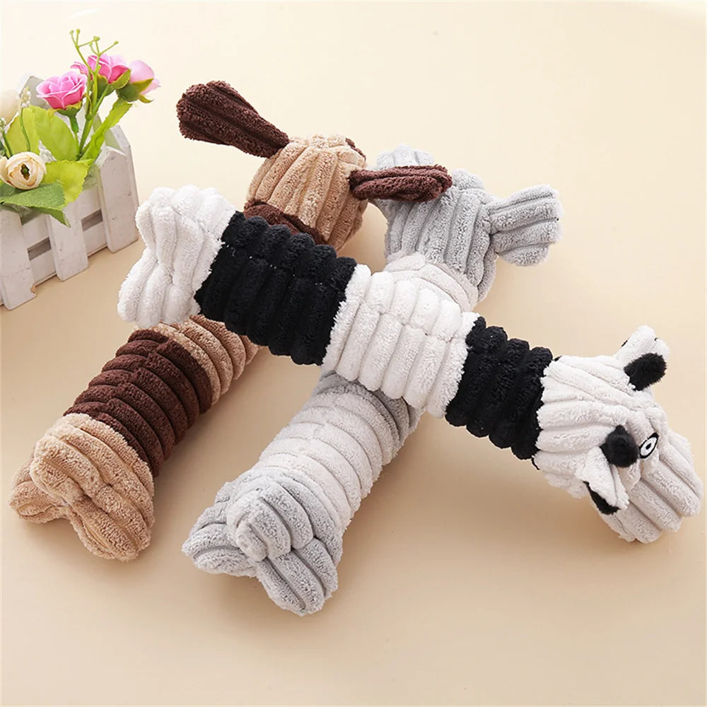 Plush Filled Pet Chew Toys for Small Dogs