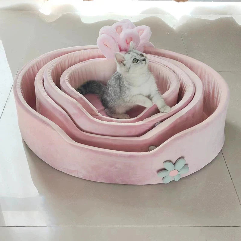 Detachable Washable Dog Sleeping Bed