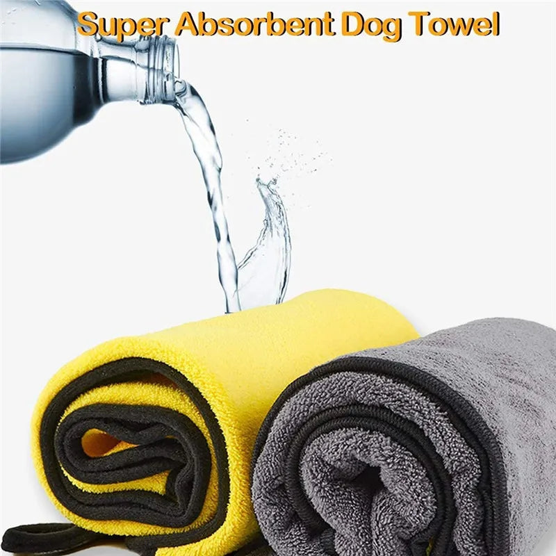 Pet Bath Towel Soft Microfiber