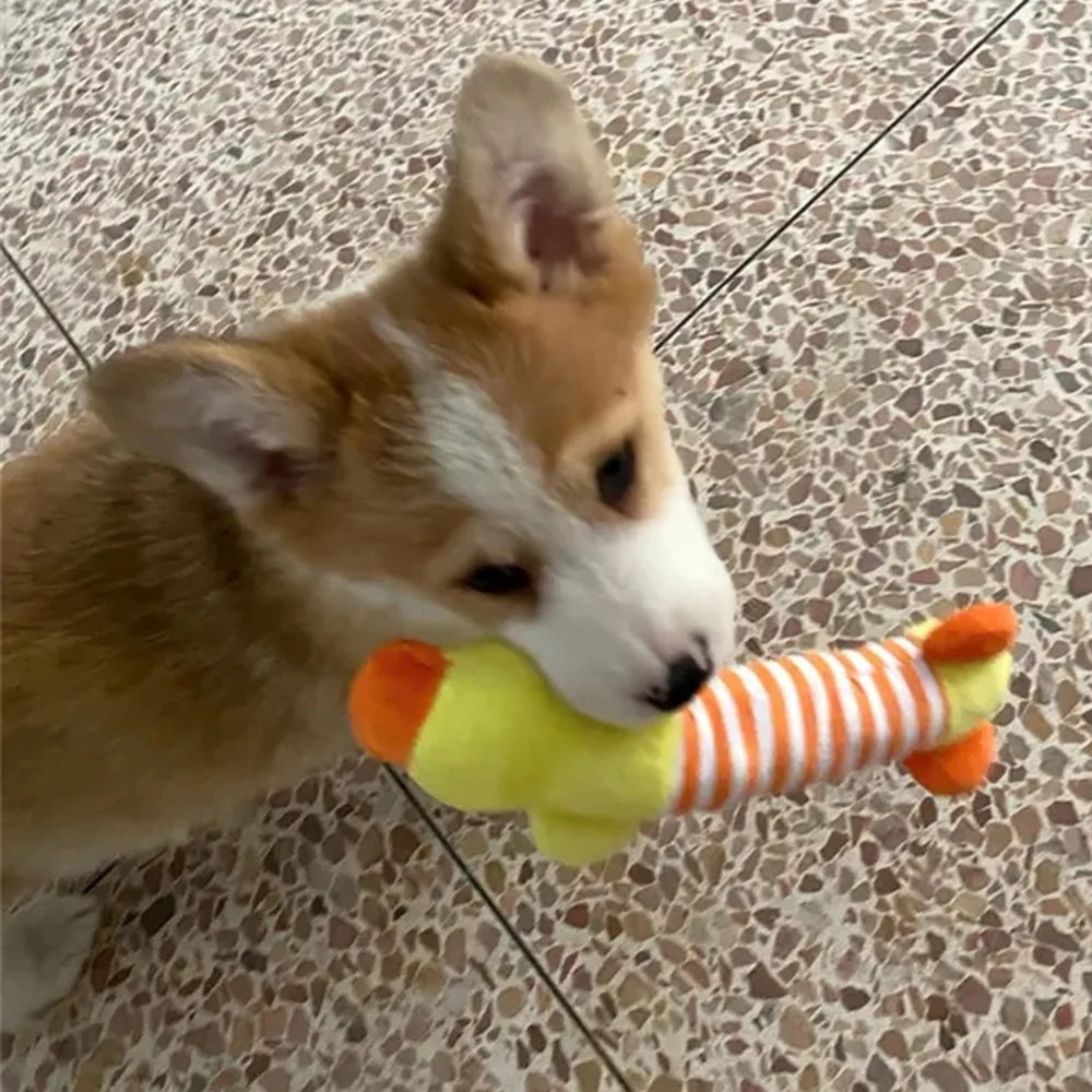 Plush Filled Pet Chew Toys for Small Dogs