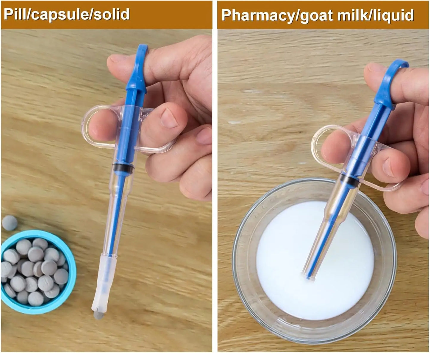 Pet Medicine Feeder, Silicone Syringe