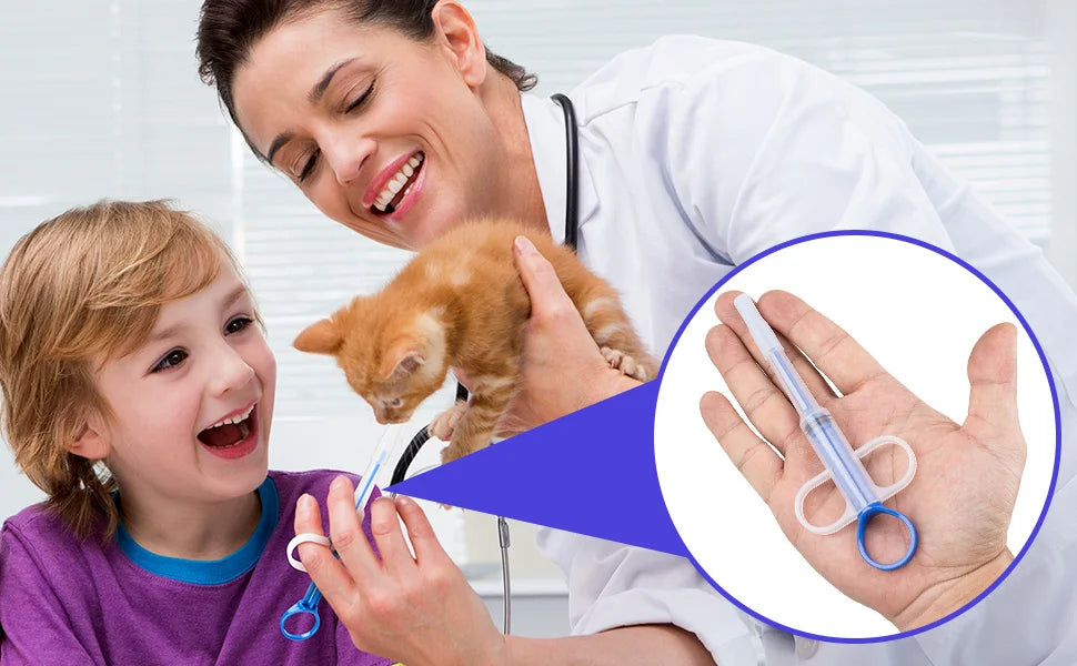 Pet Medicine Feeder, Silicone Syringe