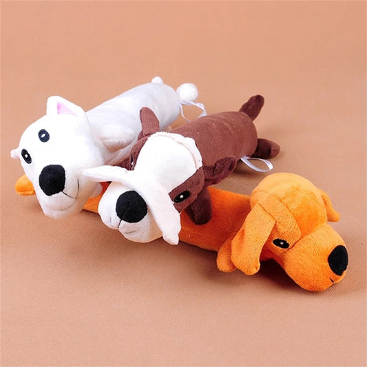 Plush Filled Pet Chew Toys for Small Dogs