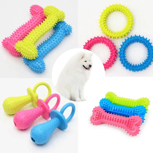 Pet Toys for Small Dogs Rubber Resistance