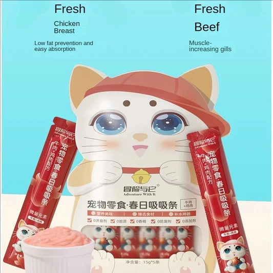 Cat Snacks Nutrition Supplements