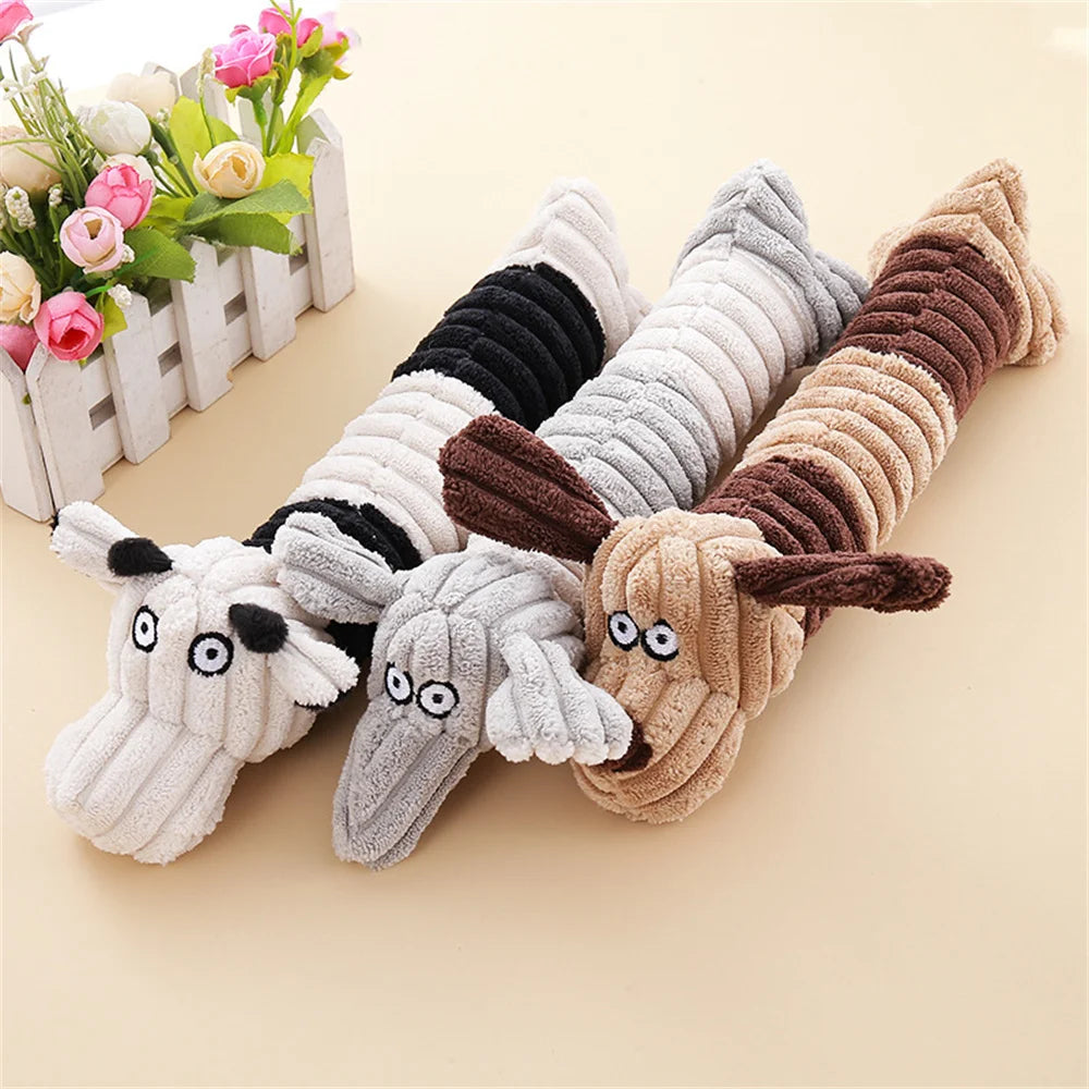 Plush Filled Pet Chew Toys for Small Dogs