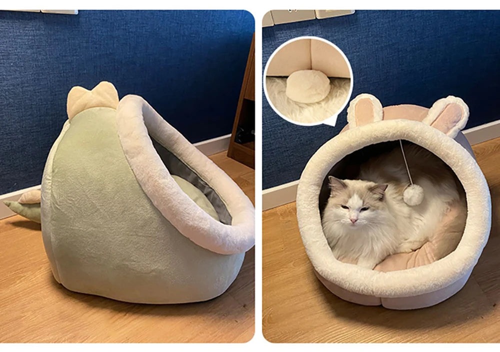 Pet Bed Foldable Removable Washable