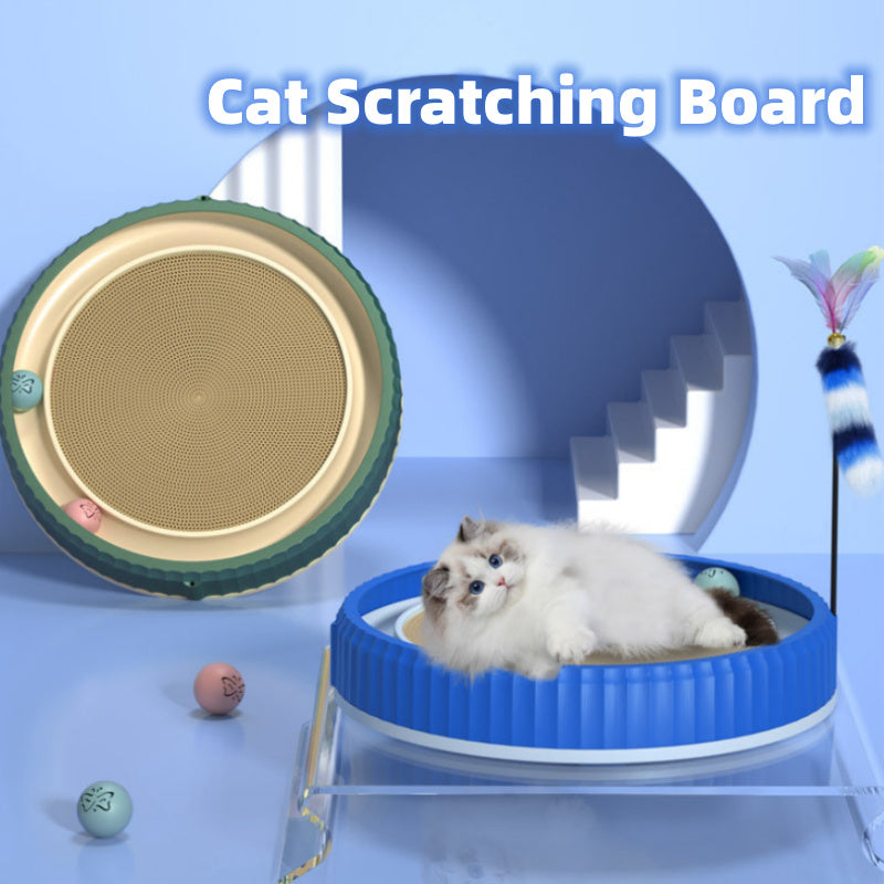 NEW Round Cat Scratching Board Wear-resistant Anti-scratch Claw