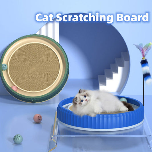 NEW Round Cat Scratching Board Wear-resistant Anti-scratch Claw