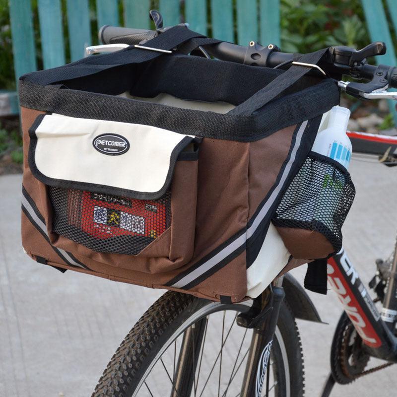 Bikepaws Pet Traveler: Removable Front Bicycle Carrier For Small Cats