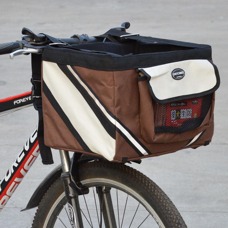 Bikepaws Pet Traveler: Removable Front Bicycle Carrier For Small Cats