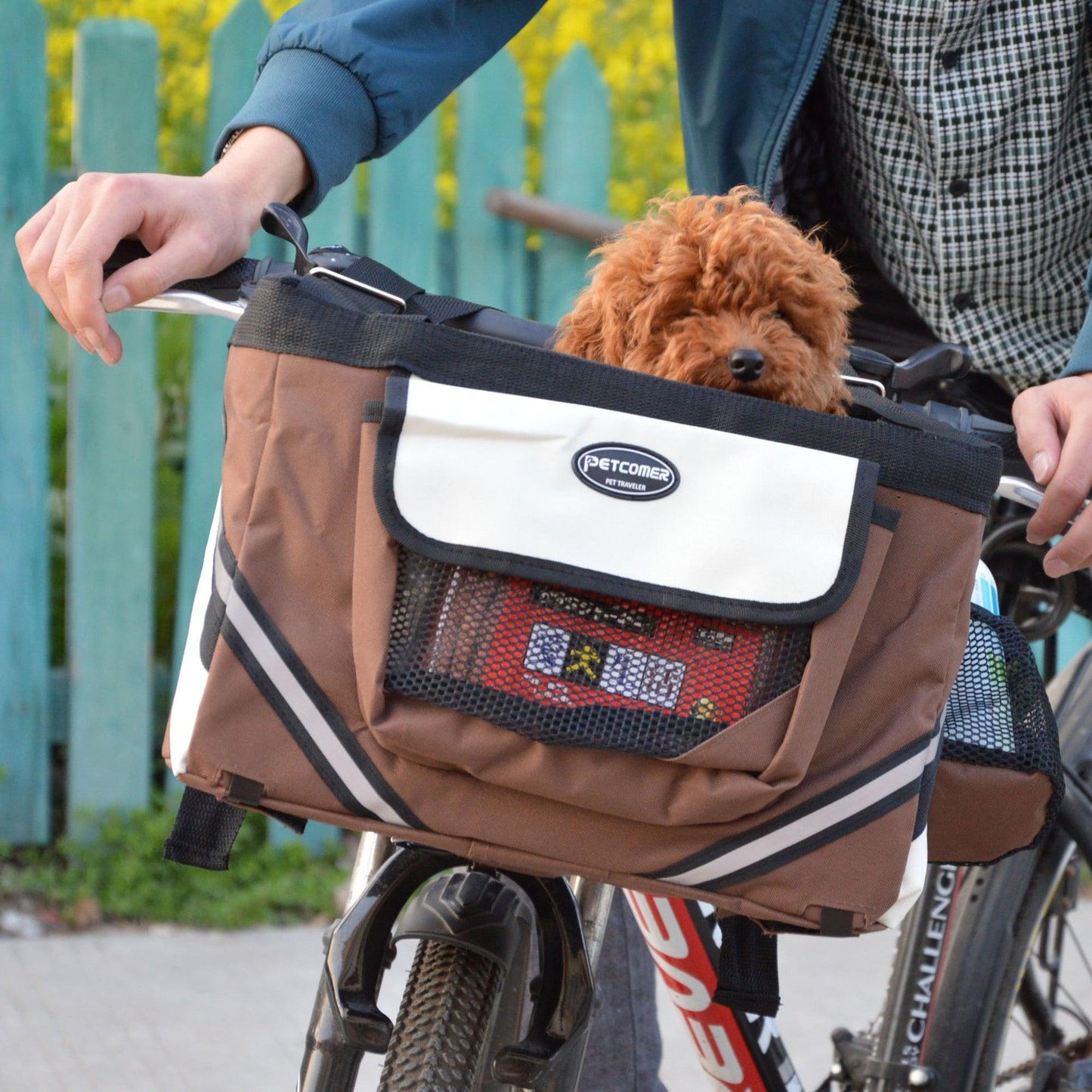 Bikepaws Pet Traveler: Removable Front Bicycle Carrier For Small Cats