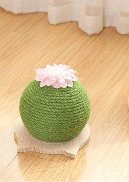 Cactus Paw-Purrfect Cat Grinding Toy