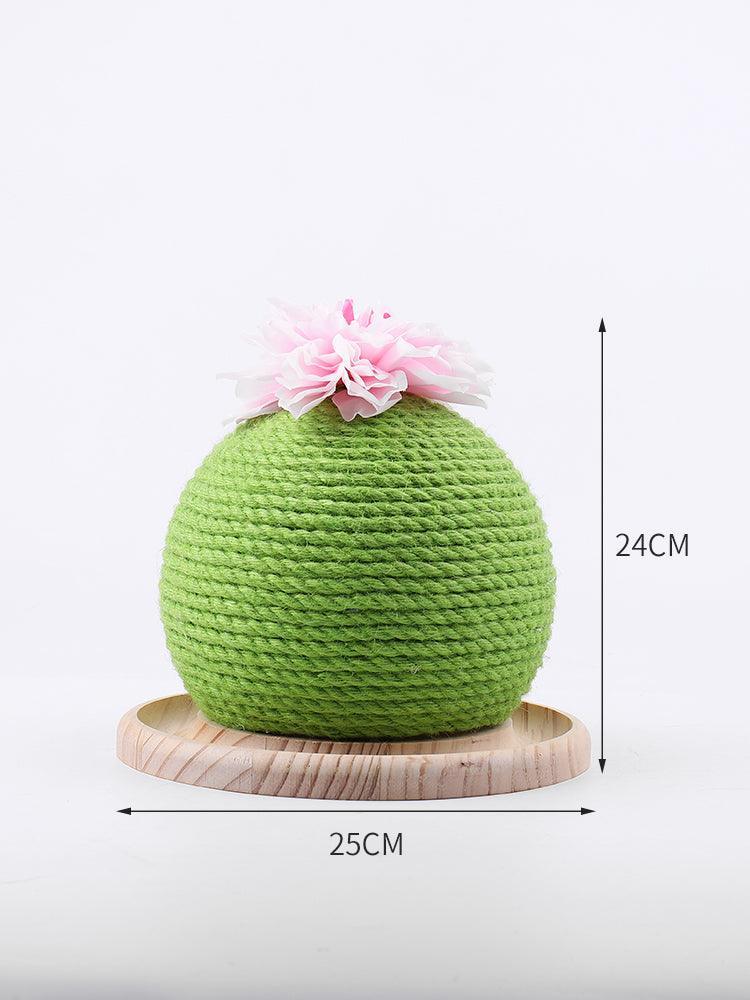 Cactus Paw-Purrfect Cat Grinding Toy