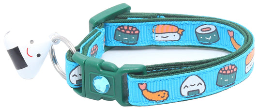 Sushi Rolls Breakaway Cat Collar