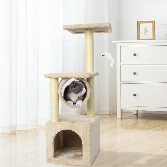cat tree house tower