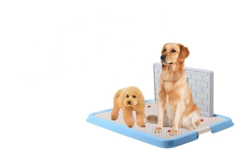 Dog Toilet Puppy Dog Supplies Teddy Dog Urinal Potty Golden Hair