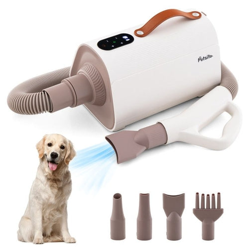 Dog Cat Hair Blower with Negative Ion Function and Adjustable