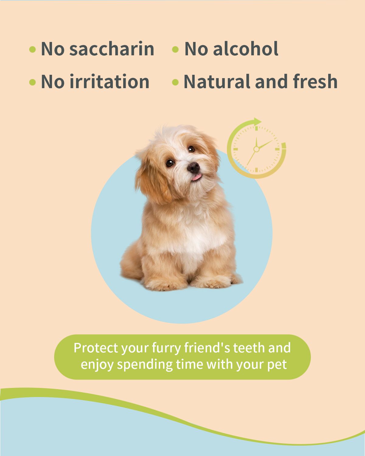 Dog Breath Freshener for Dogs & Cats Teeth Cleaning Spray Dog Bad