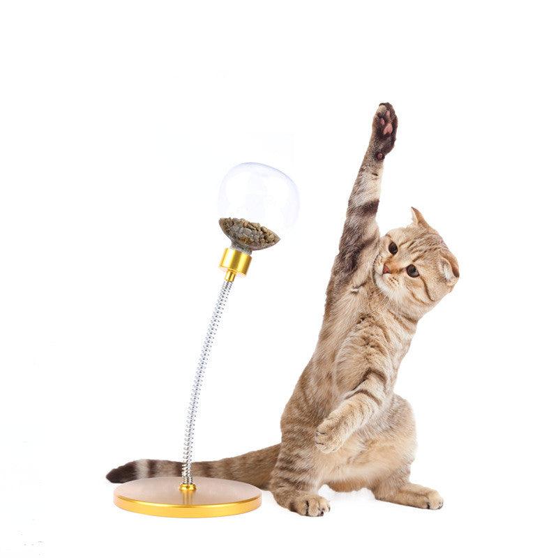 Pet Leak 'N Swing Ball - Interactive Toy For Cats